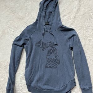 Blue MV Sport Michigan Hoodie